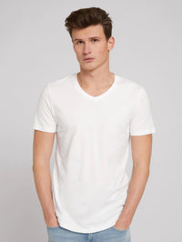 Tom Tailor Kurzarmshirt V-Ausschnitt