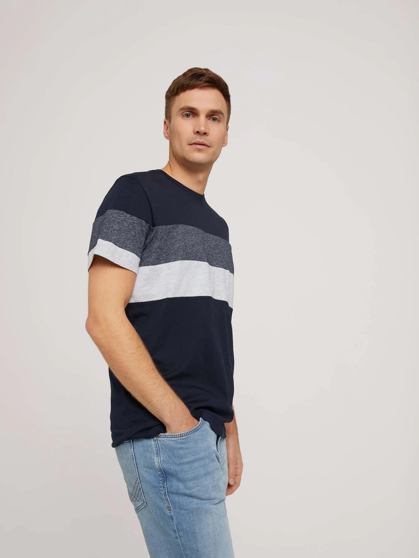 Tom Tailor Kurzarmshirt Rundhals