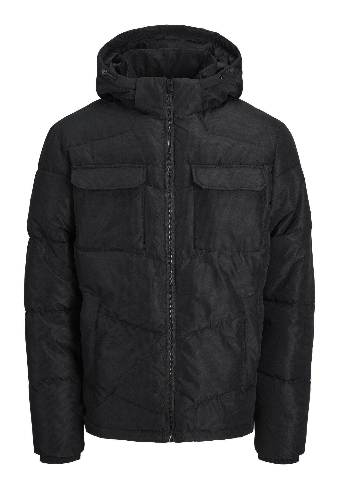 Jack & Jones Steppjacke Mason mit Kapuze und Seitentaschen