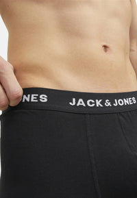 Jack & Jones 10 Pack kurze Boxershorts mit Logo Webbund
