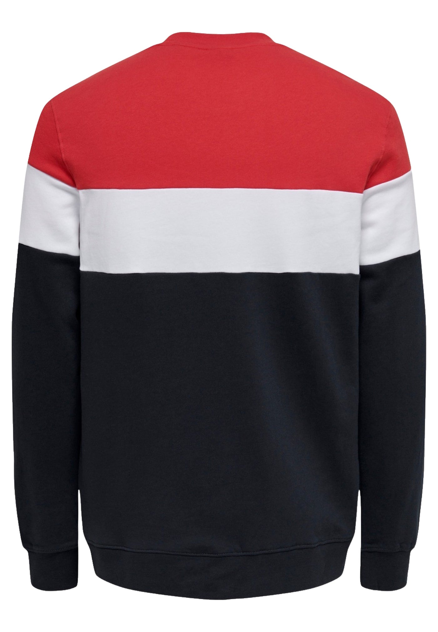 Only & Sons Baily Colorblock Pullover ohne Kapuze