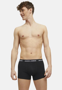 Jack & Jones 10 Pack kurze Boxershorts mit Logo Webbund