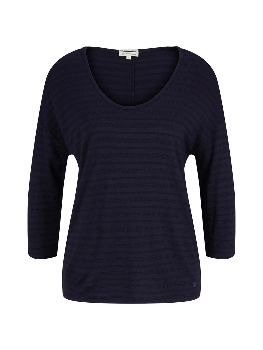 Tom Tailor 3/4 Arm Rundhals