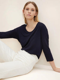 Tom Tailor 3/4 Arm Rundhals