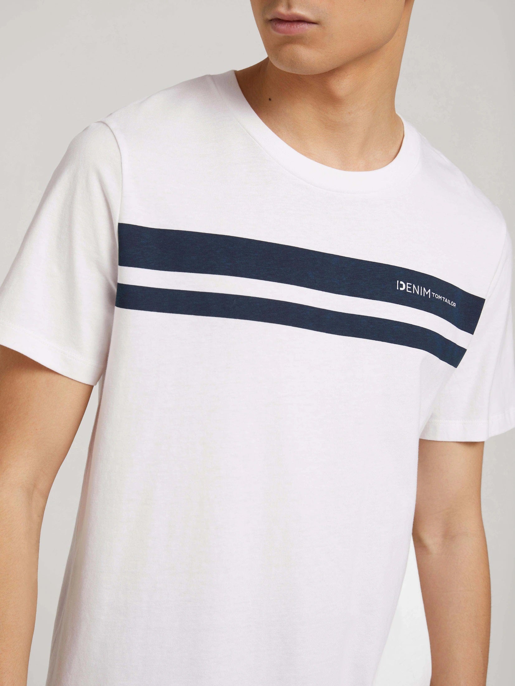 Tom Tailor Kurzarmshirt Rundhals