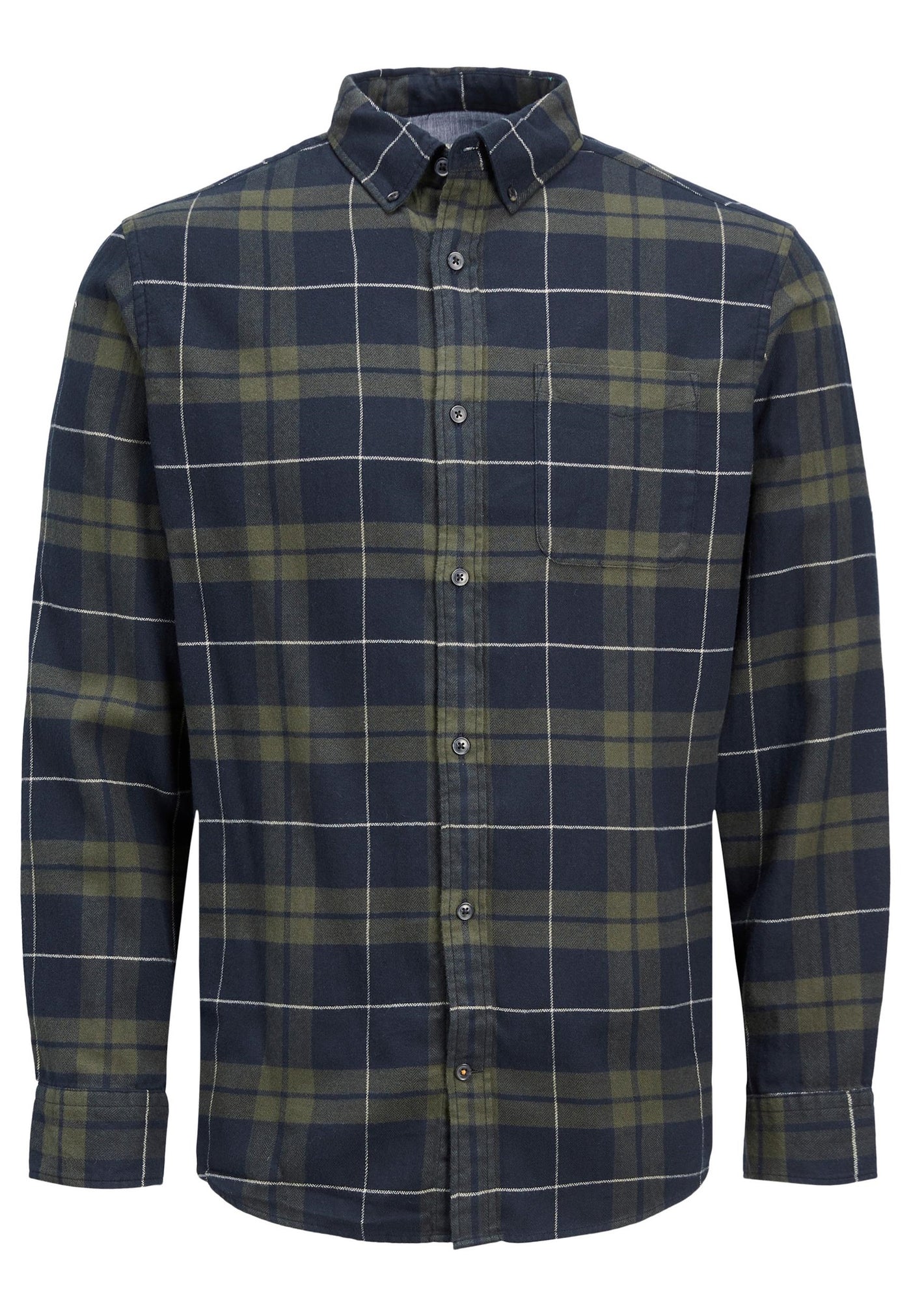 Jack & Jones Willy Langarmhemd mit Knopfleiste Slim Fit