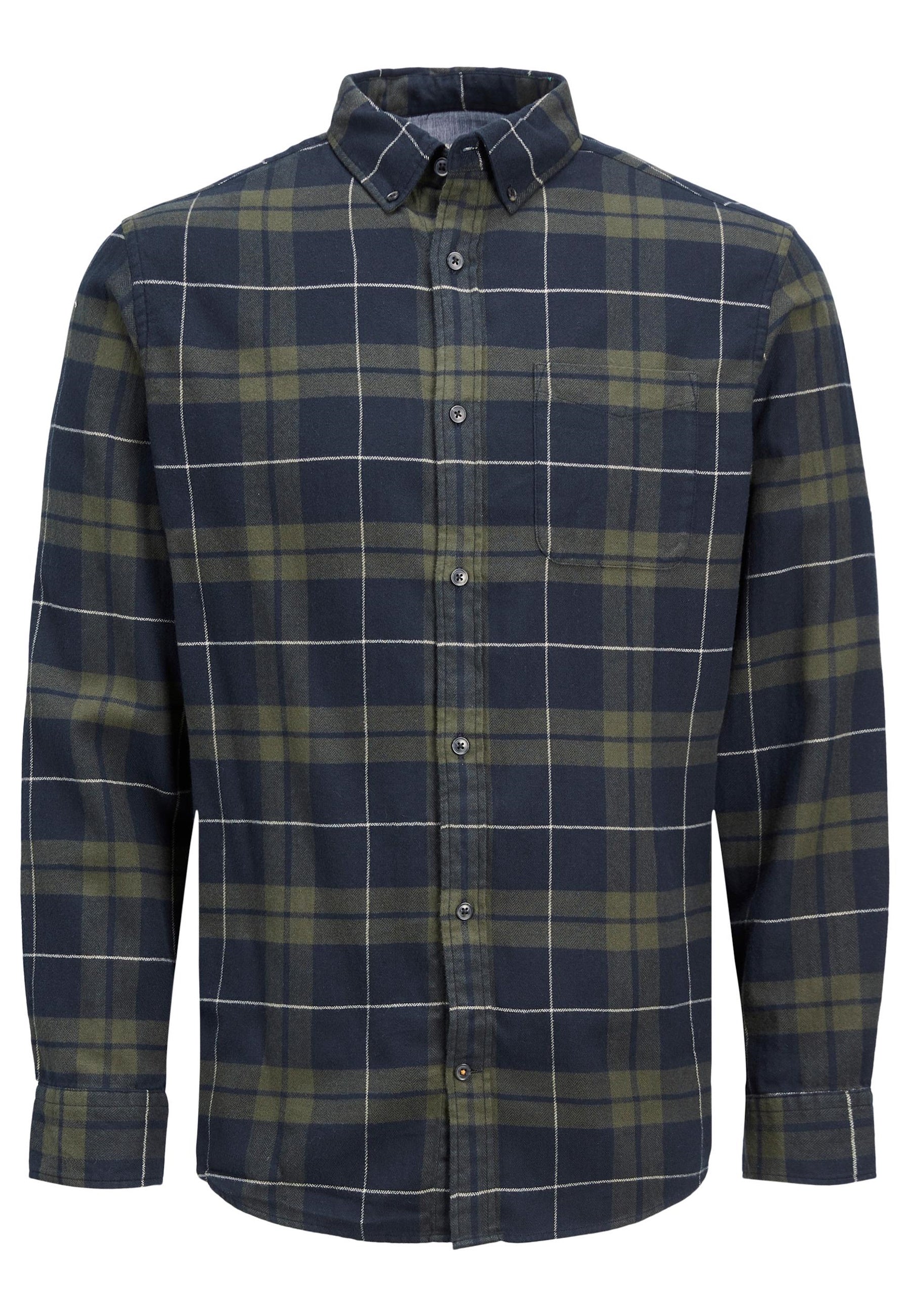 Jack & Jones Willy Langarmhemd mit Knopfleiste Slim Fit