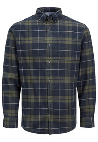 Jack & Jones Willy Langarmhemd mit Knopfleiste Slim Fit