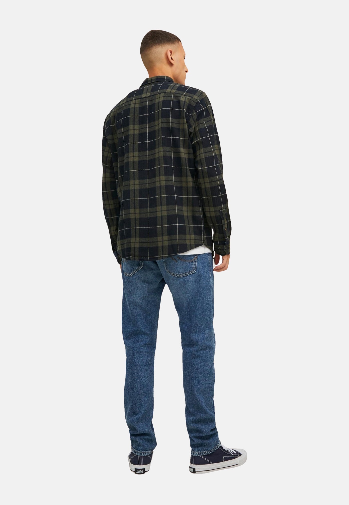 Jack & Jones Willy Langarmhemd mit Knopfleiste Slim Fit