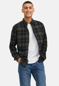 Jack & Jones Willy Langarmhemd mit Knopfleiste Slim Fit