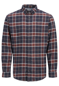 Jack & Jones Willy Langarmhemd mit Knopfleiste Slim Fit