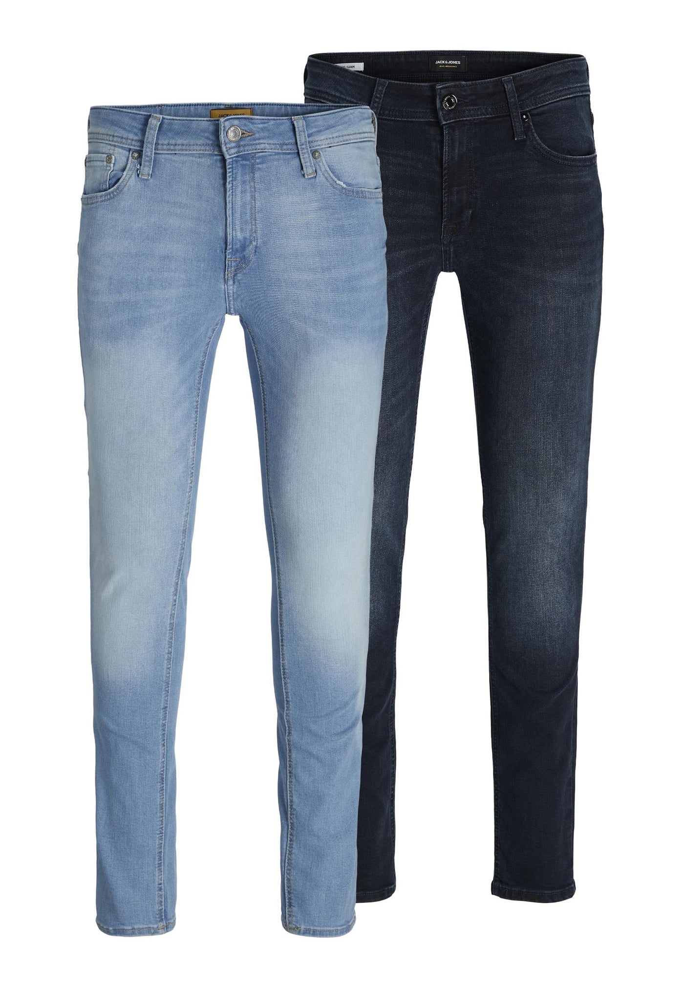 Jack & Jones 2 Pack Jeanshose JJILIAM JJORIGINAL AGI Jeanstrouser