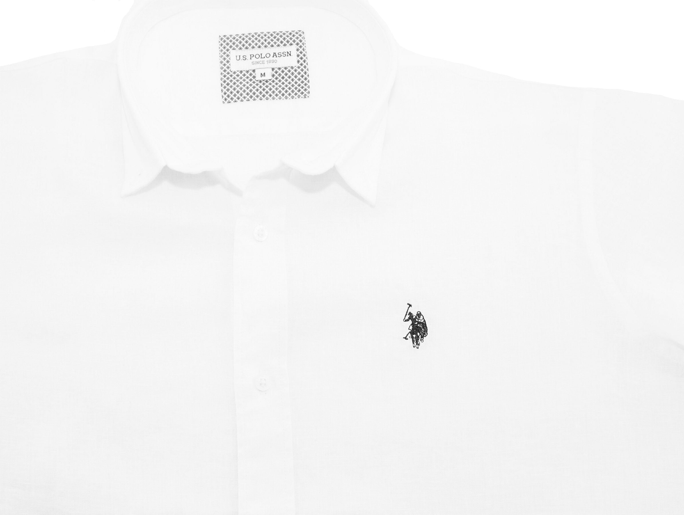 U.S. POLO Leinenhemd Button Down Linenshirt