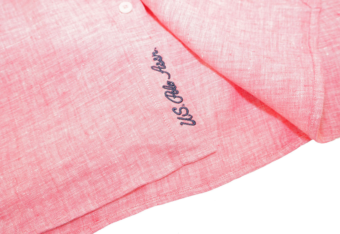 U.S. POLO Leinenhemd Button Down Linenshirt