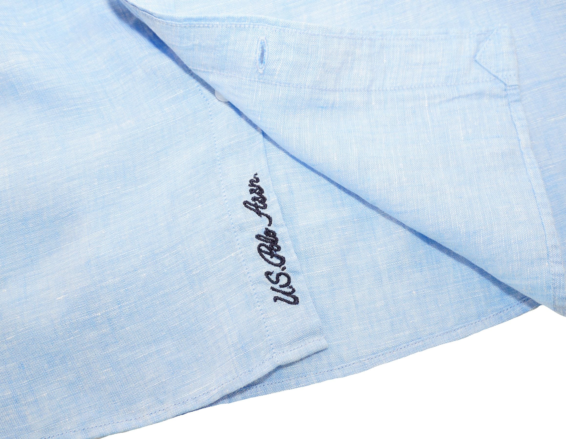 U.S. POLO Leinenhemd Button Down Linenshirt