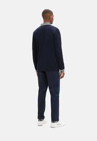 Tom Tailor Langarmshirt mit Polokragen