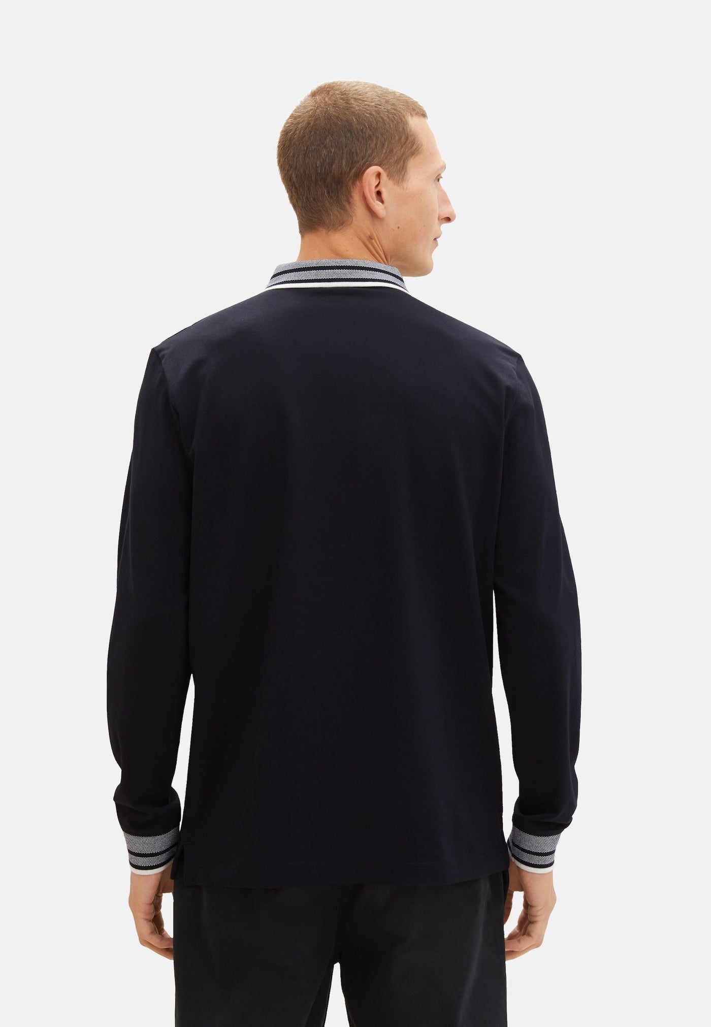 Tom Tailor Langarmshirt mit Polokragen