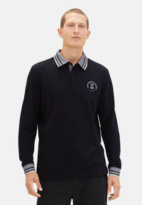Tom Tailor Langarmshirt mit Polokragen
