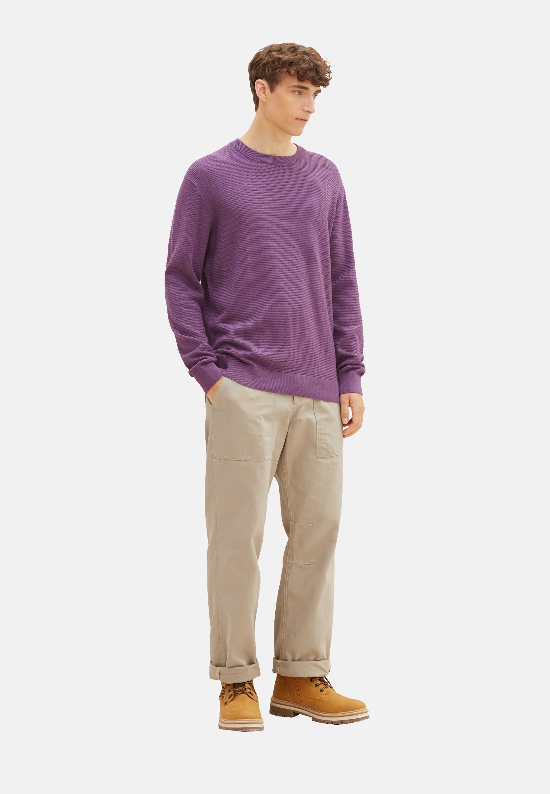 Tom Tailor Strickpullover R-Neck