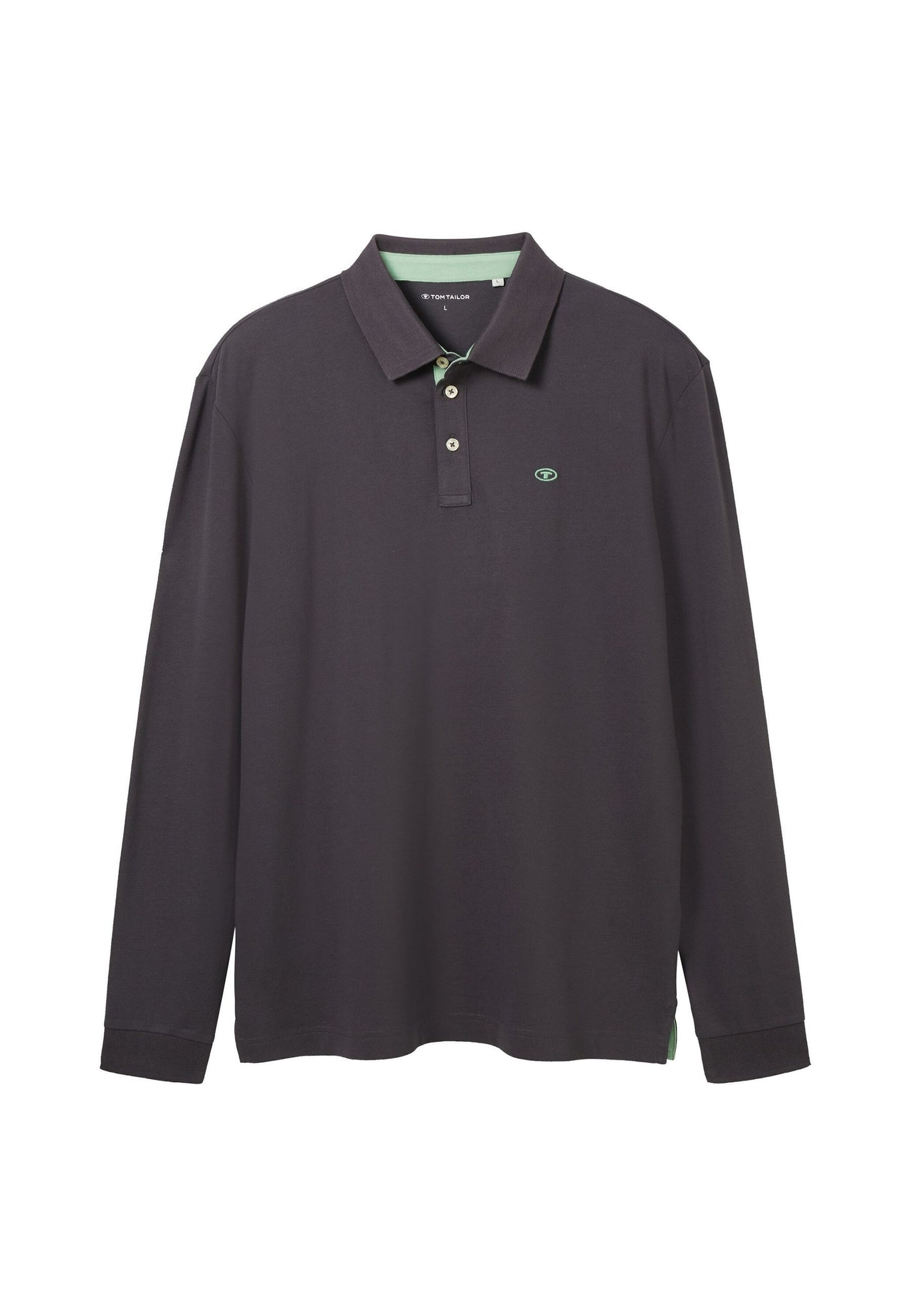 Tom Tailor Langarmshirt mit Polokragen