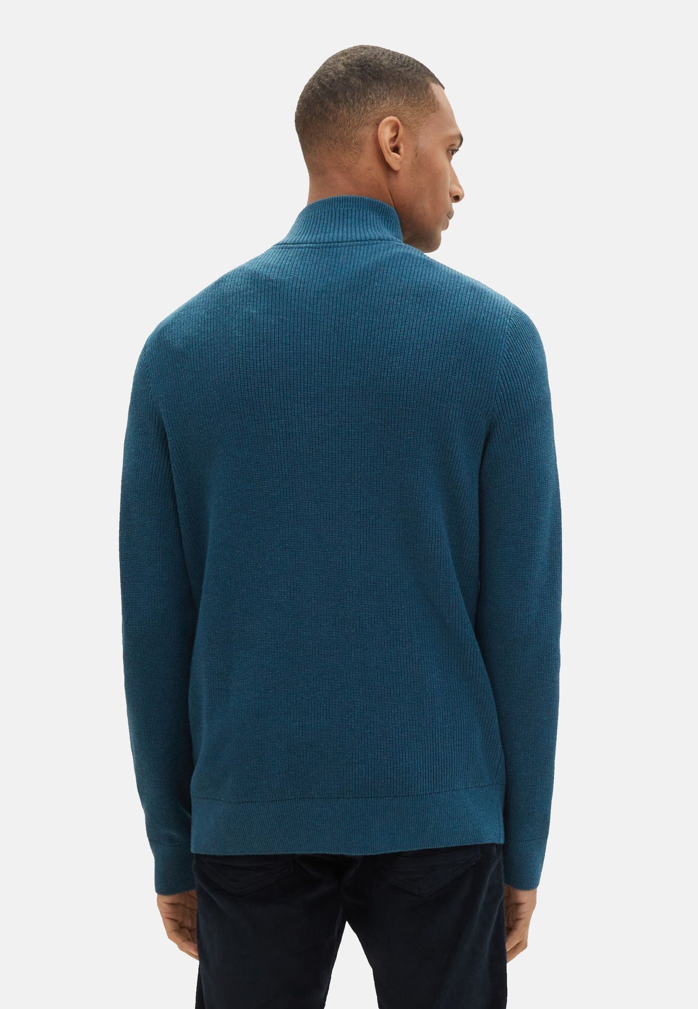 Tom Tailor Strickpullover mit Troyer-Verschluss