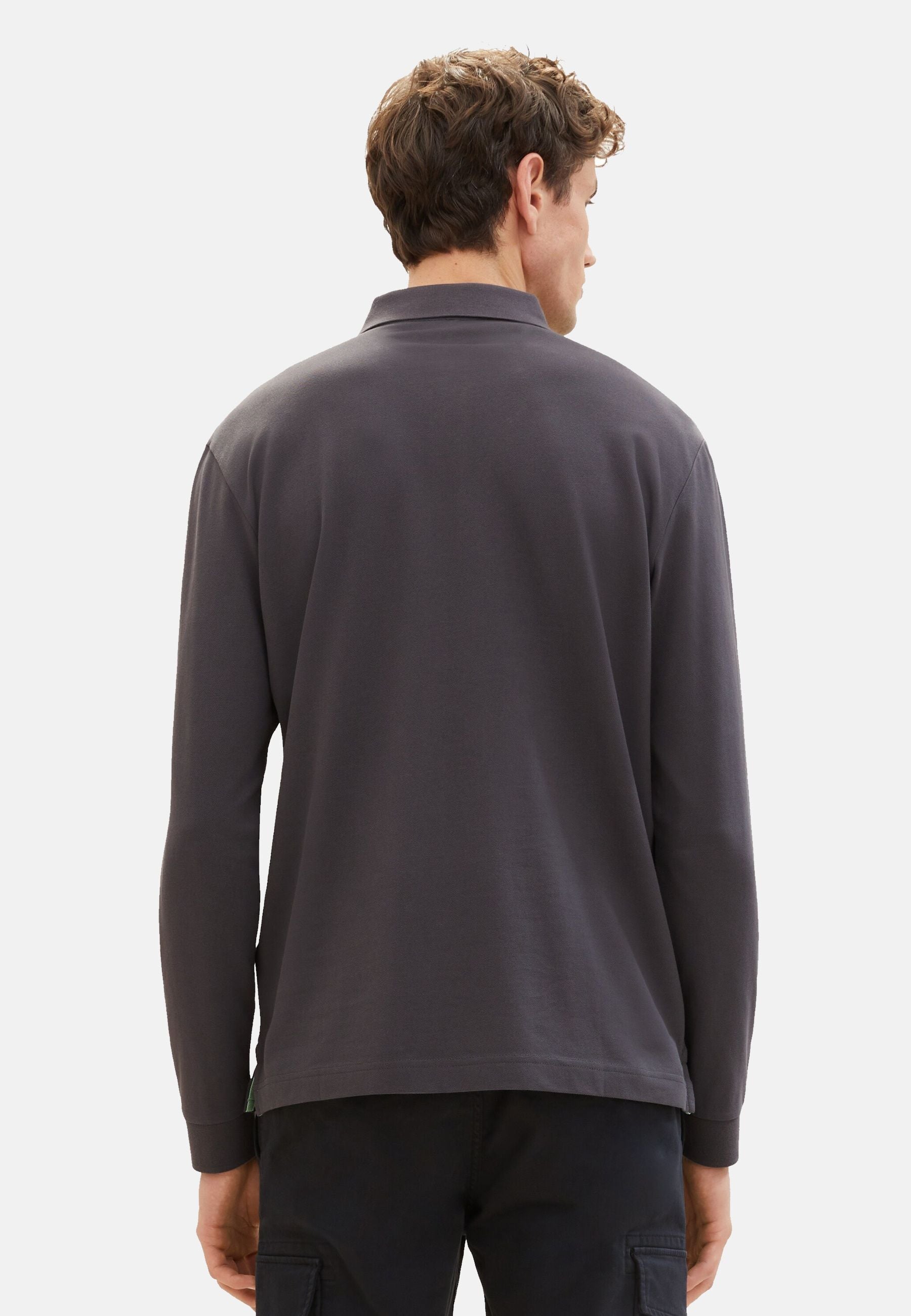 Tom Tailor Langarmshirt mit Polokragen