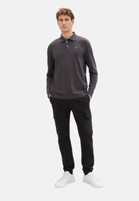 Tom Tailor Langarmshirt mit Polokragen