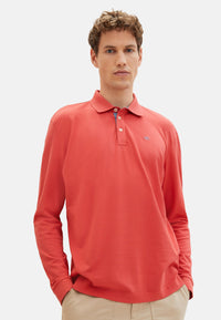 Tom Tailor Langarmshirt mit Polokragen