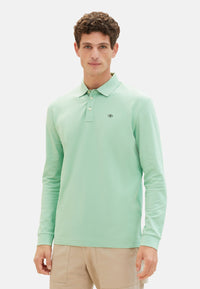 Tom Tailor Langarmshirt mit Polokragen