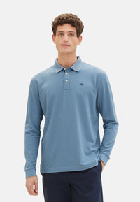 Tom Tailor Langarmshirt mit Polokragen