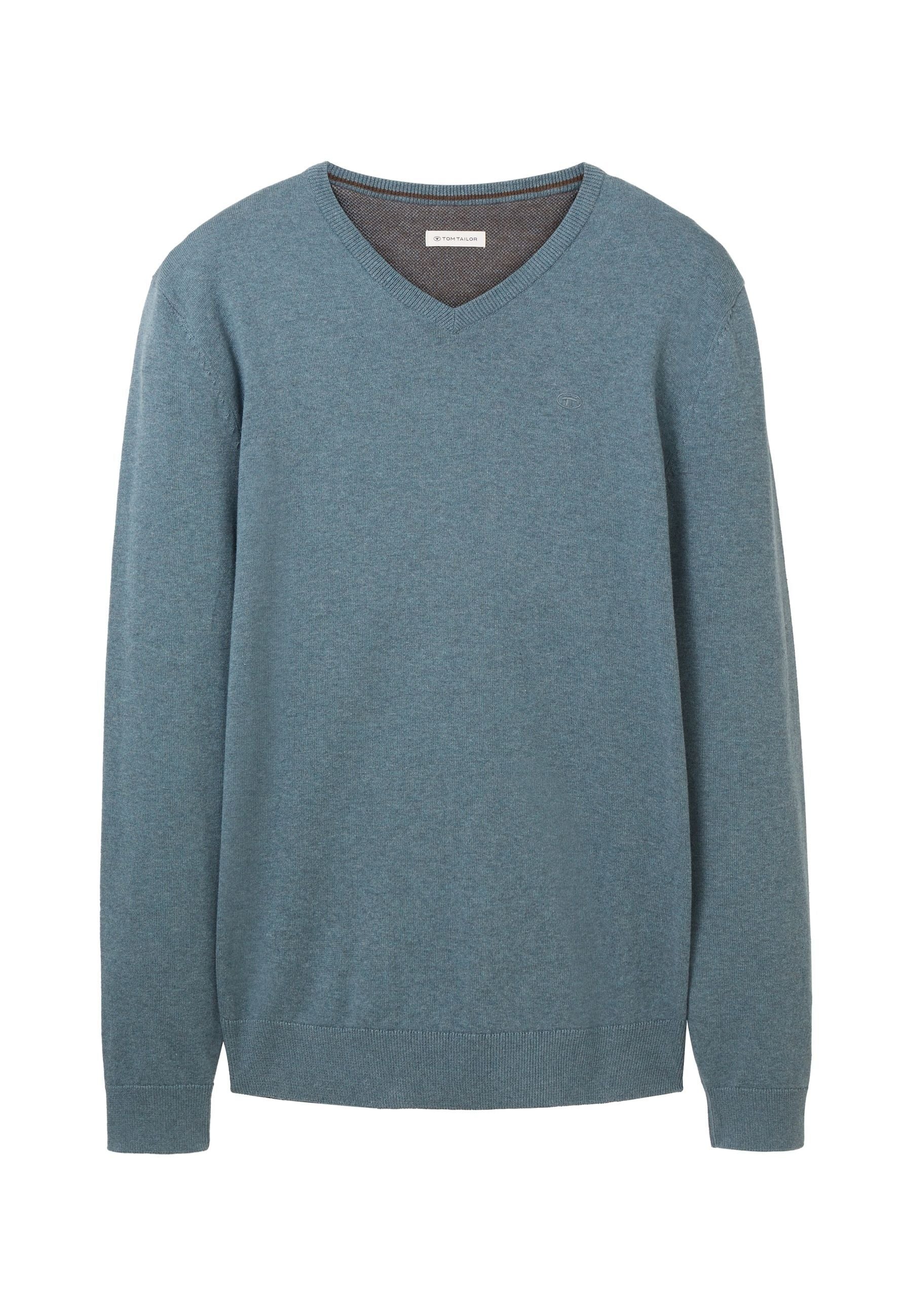 Tom Tailor Pullover V-Ausschnitt