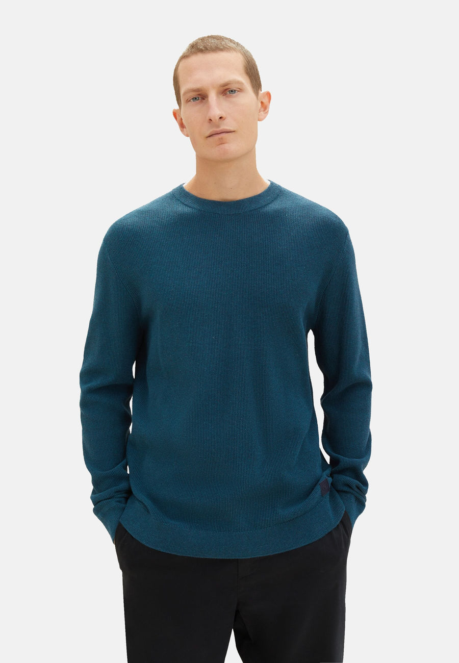 Tom Tailor Strickpullover R-Neck