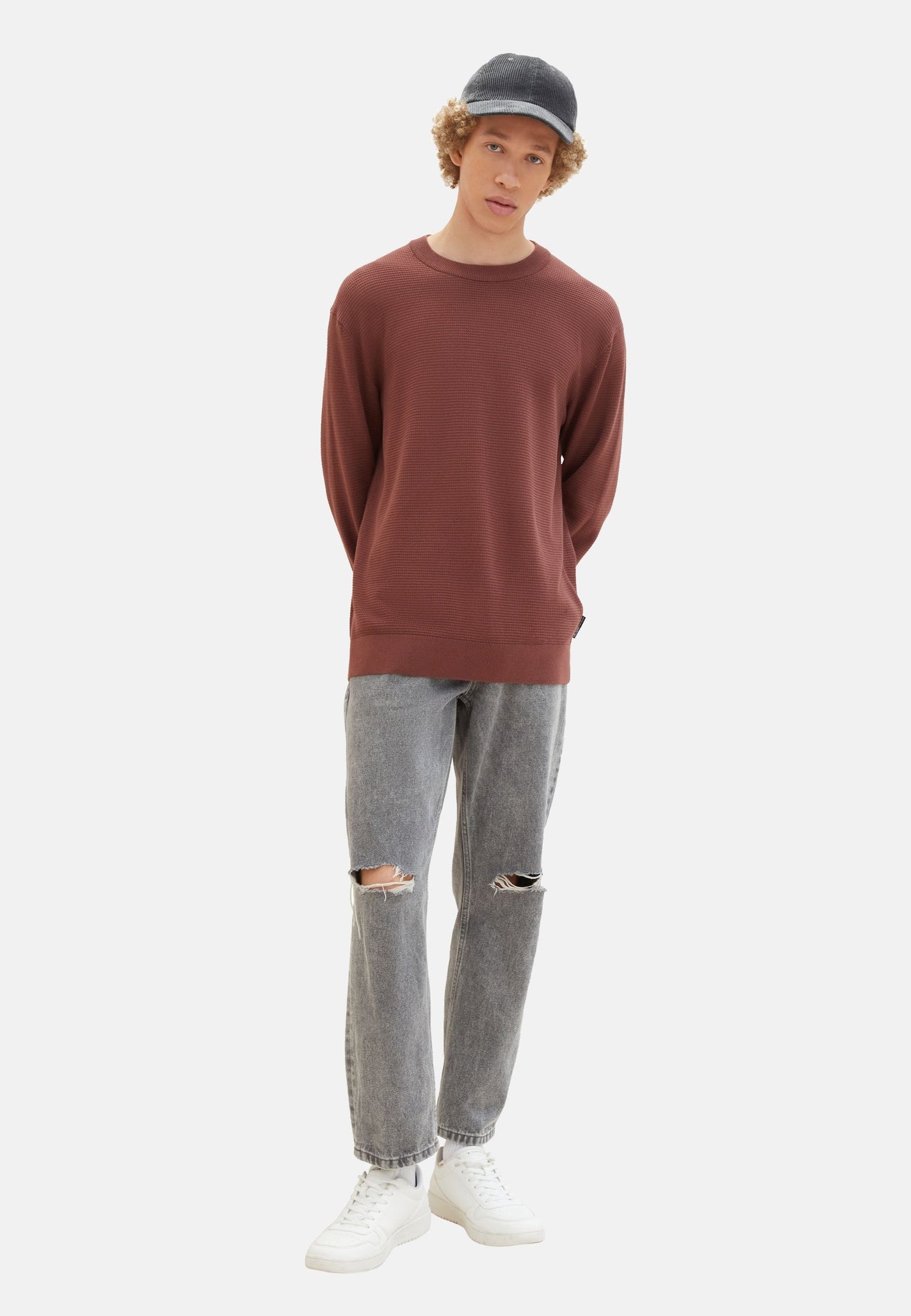 Tom Tailor Strickpullover R-Neck