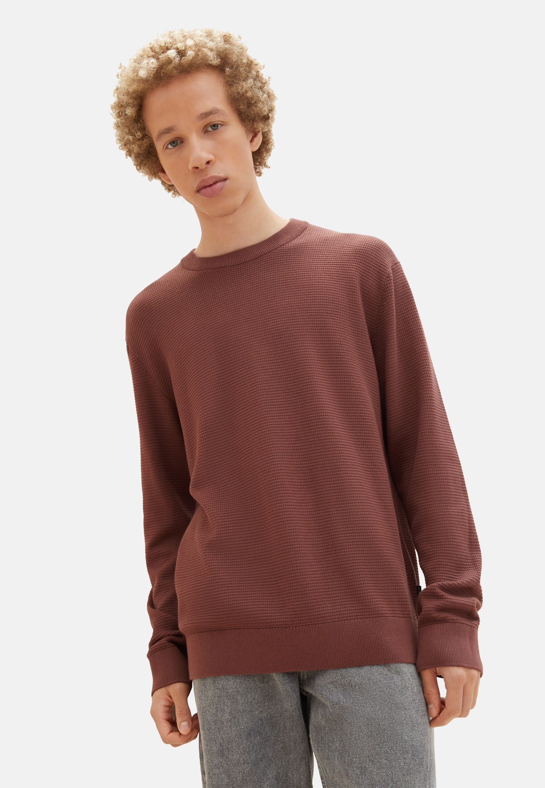 Tom Tailor Strickpullover R-Neck