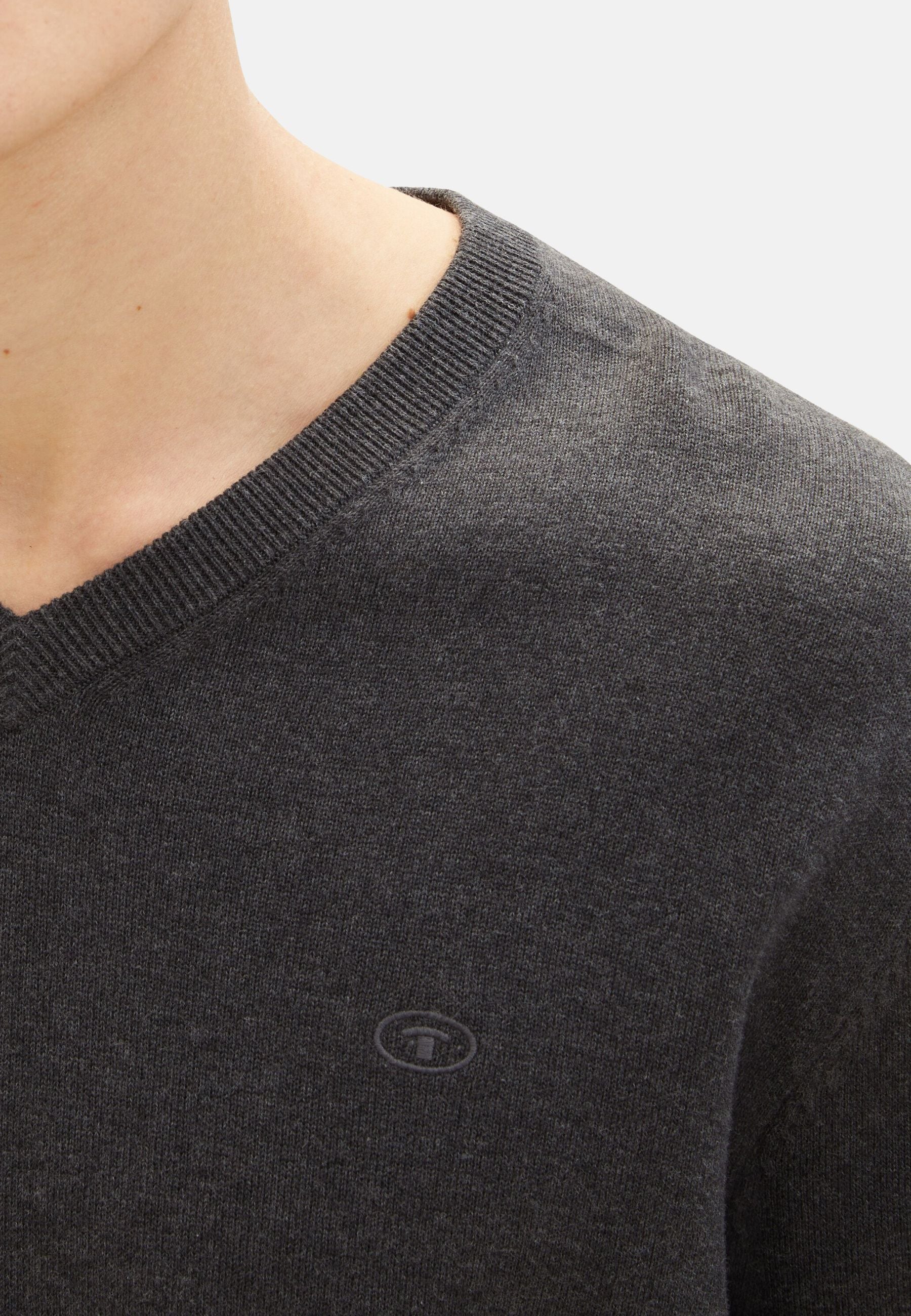 Tom Tailor Strickpullover V-Neck