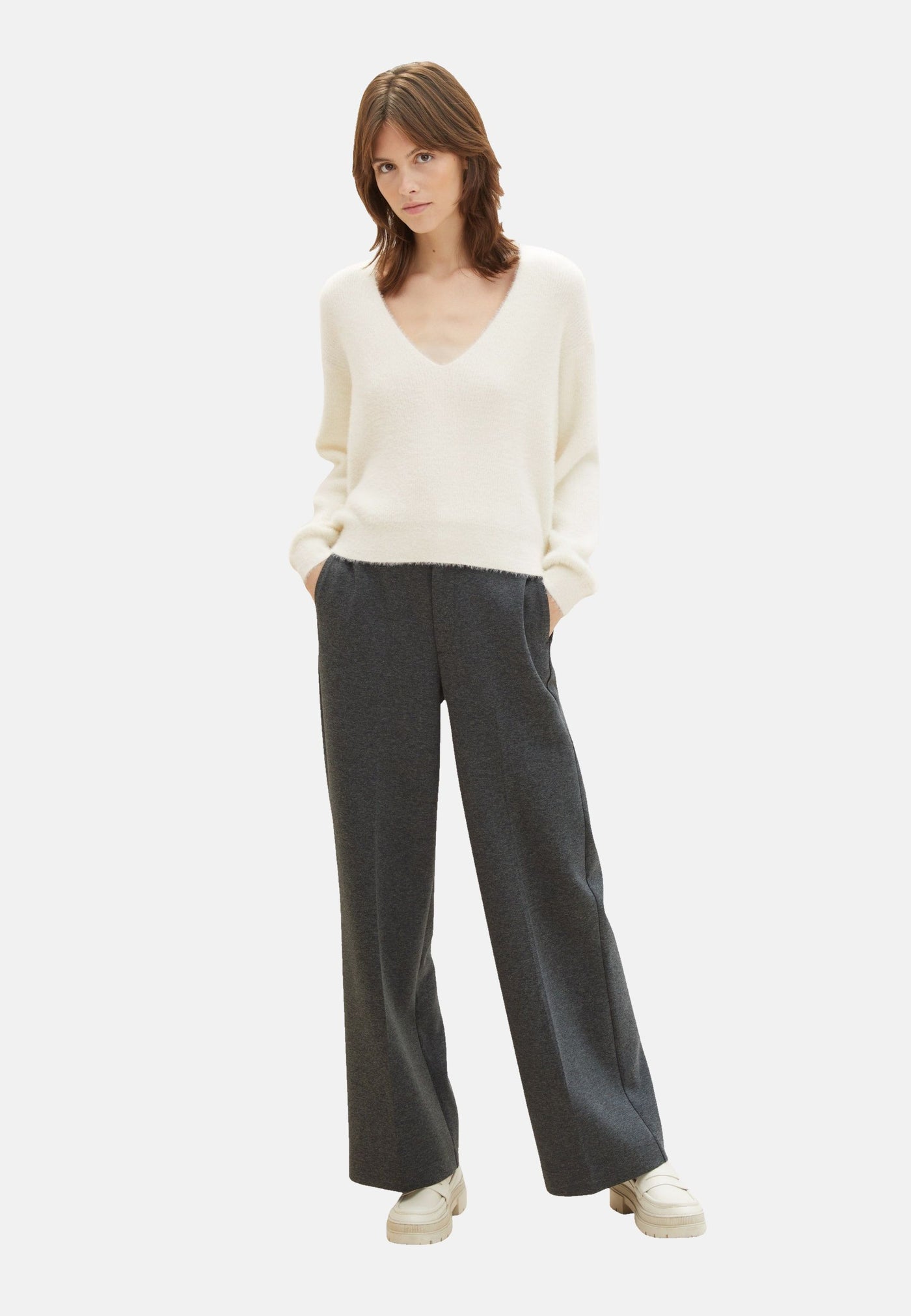 Tom Tailor Strickpullover V-Neck