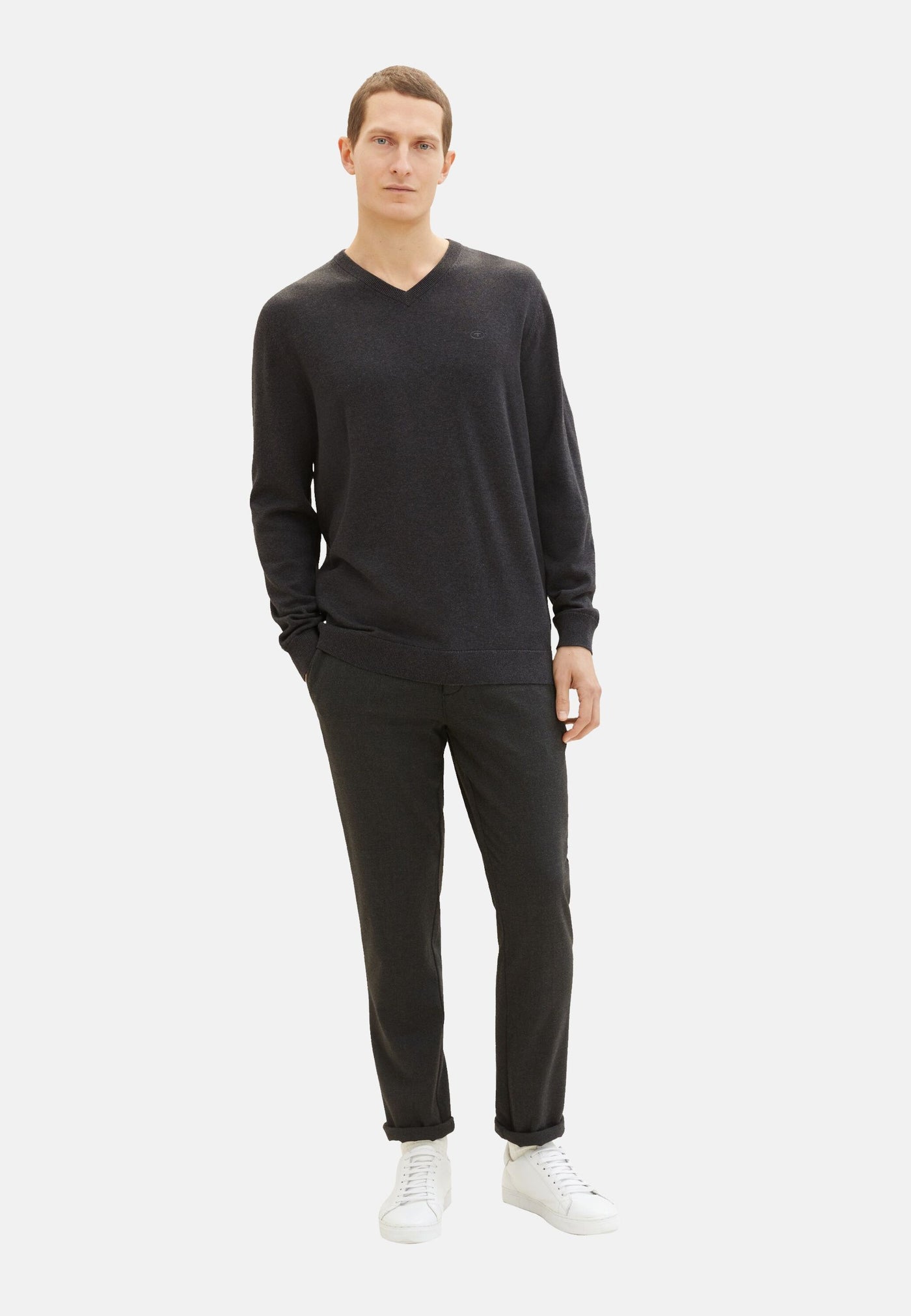 Tom Tailor Strickpullover V-Neck