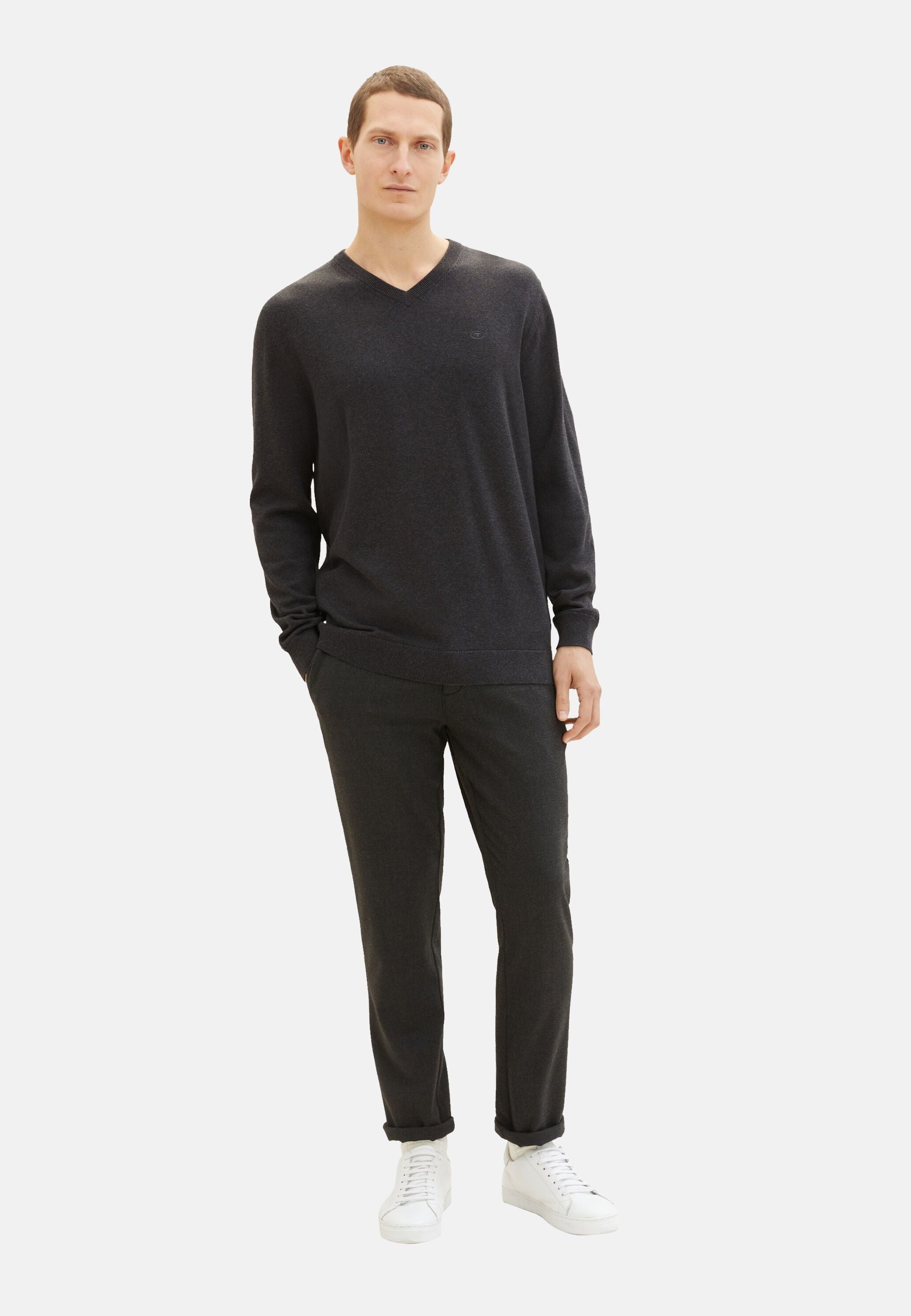 Tom Tailor Strickpullover V-Neck