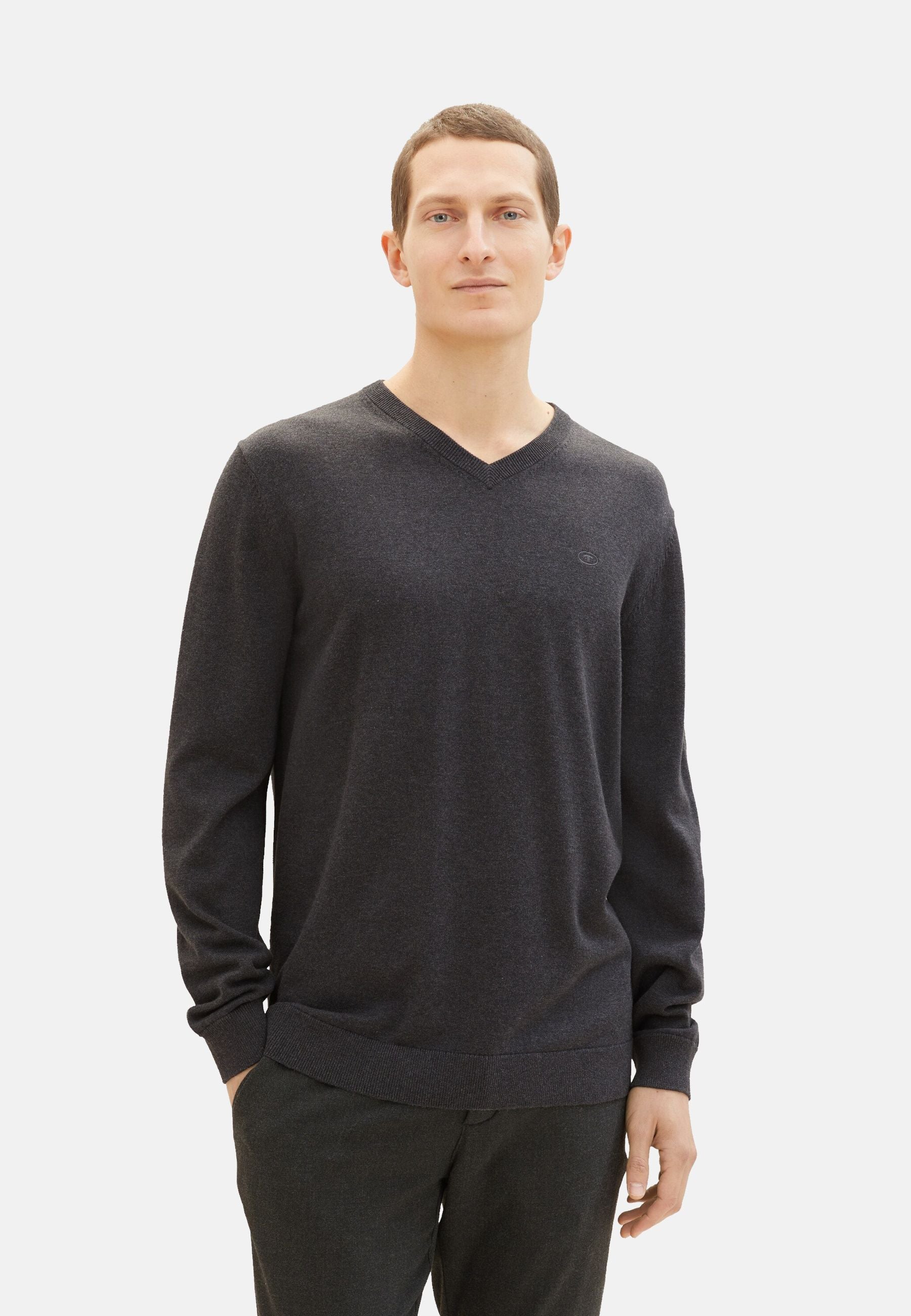 Tom Tailor Strickpullover V-Neck