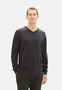 Tom Tailor Strickpullover V-Neck