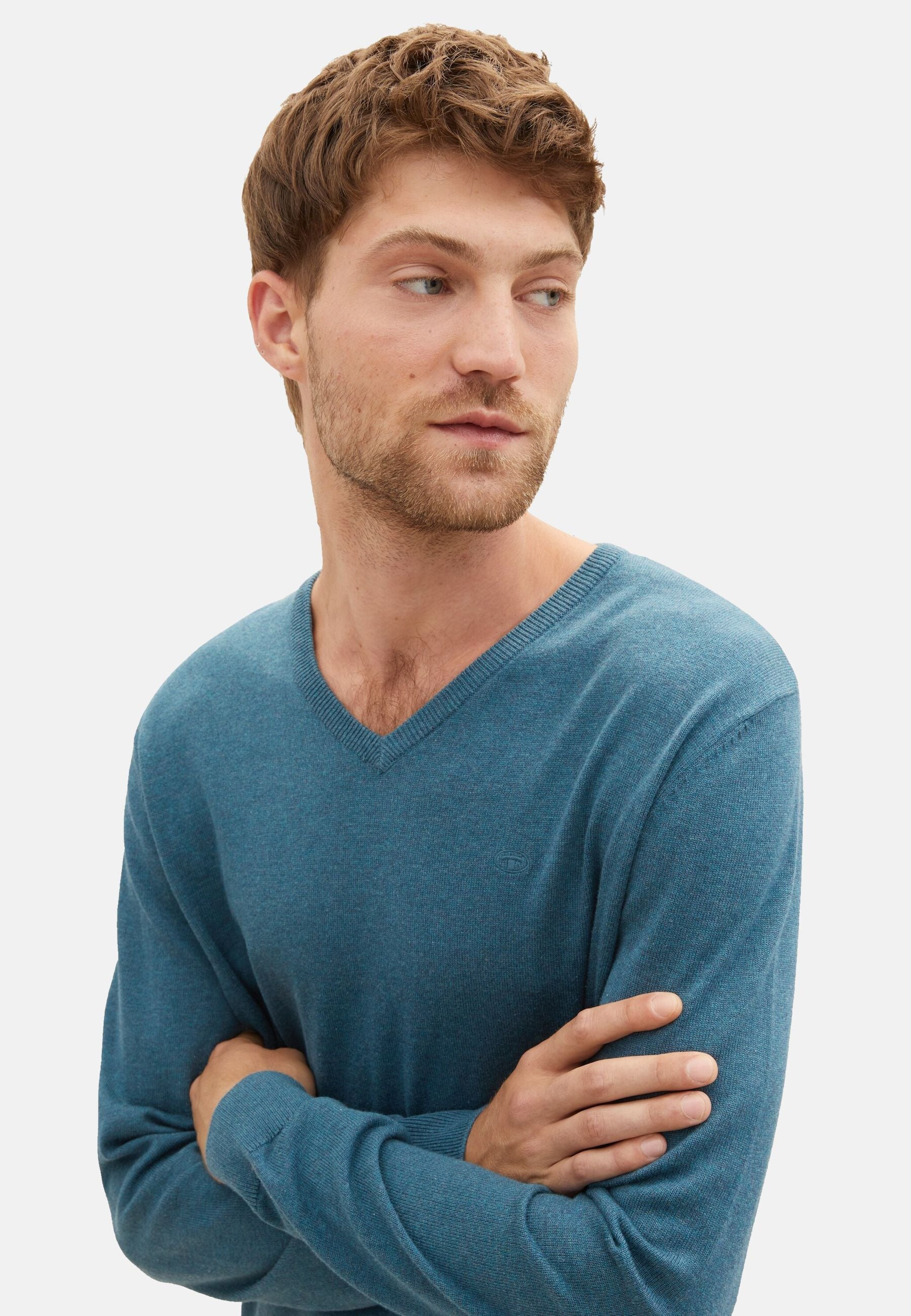 Tom Tailor Pullover V-Ausschnitt