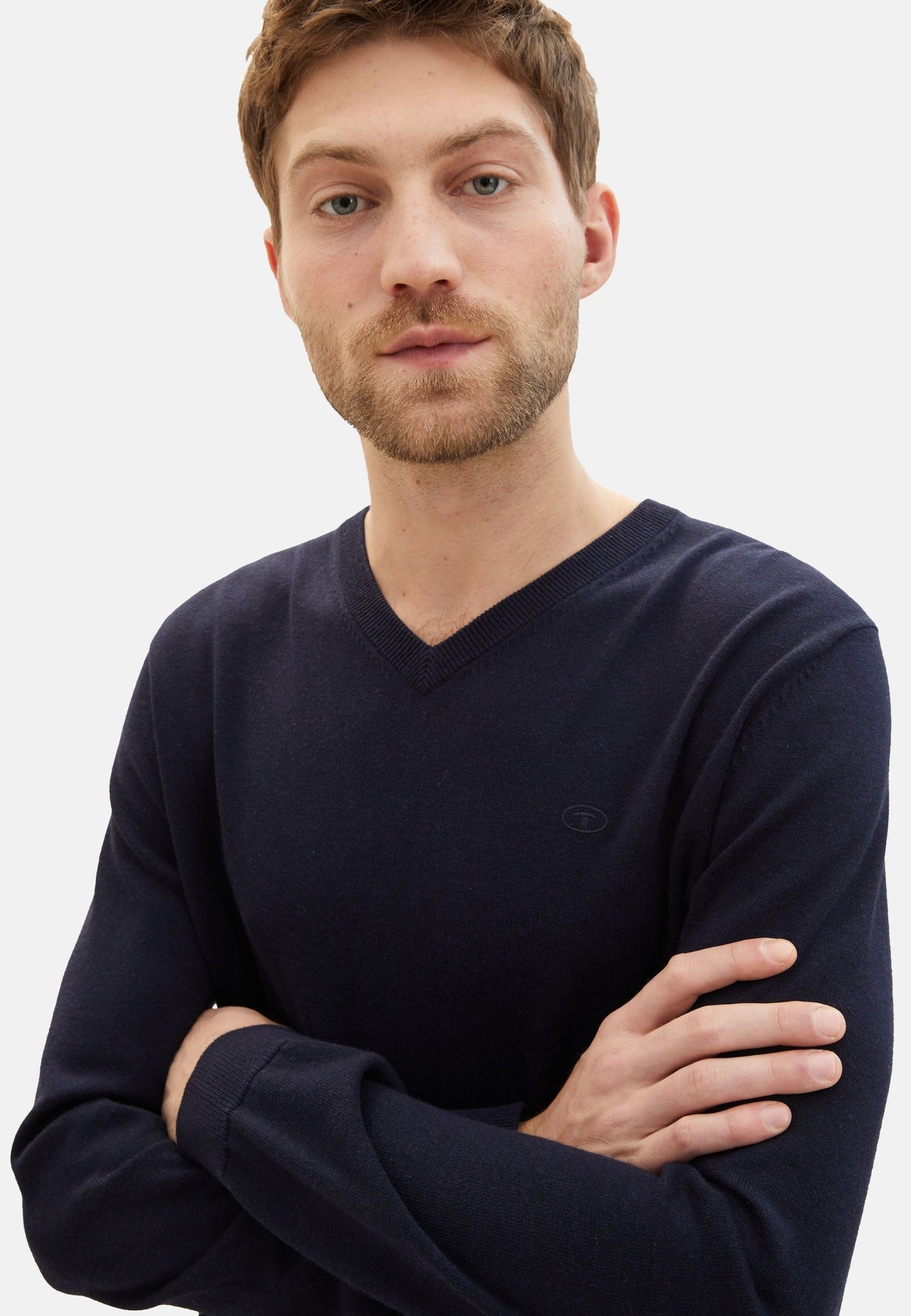 Tom Tailor Strickpullover V-Neck