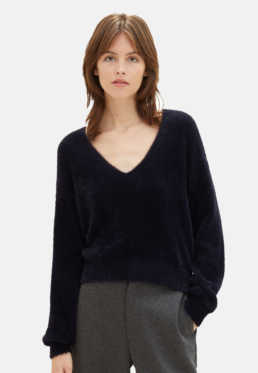 Tom Tailor Strickpullover V-Neck