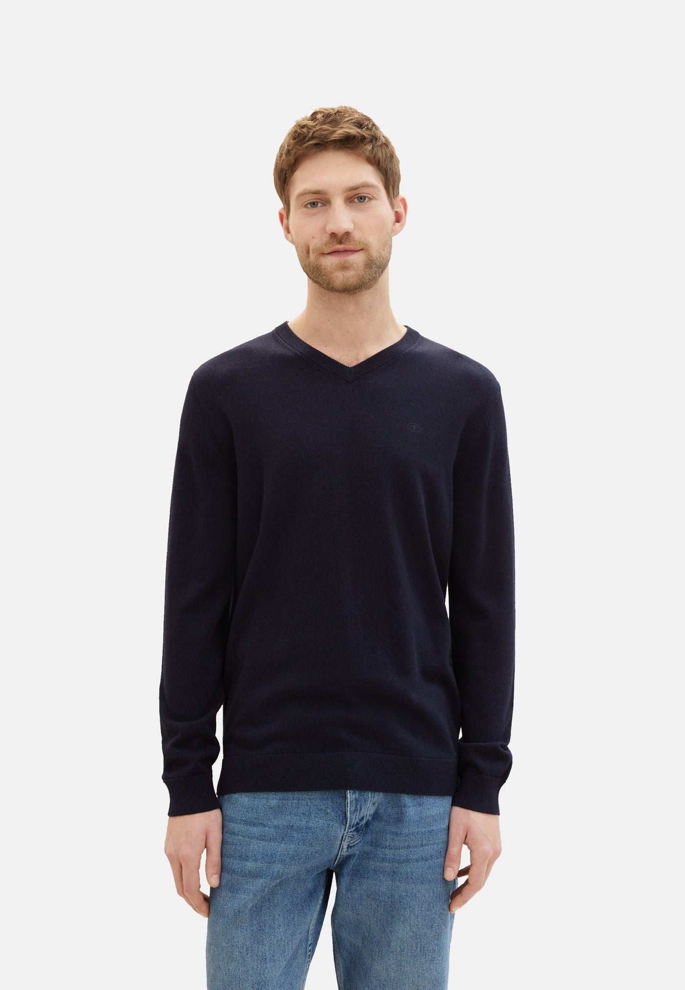 Tom Tailor Strickpullover V-Neck