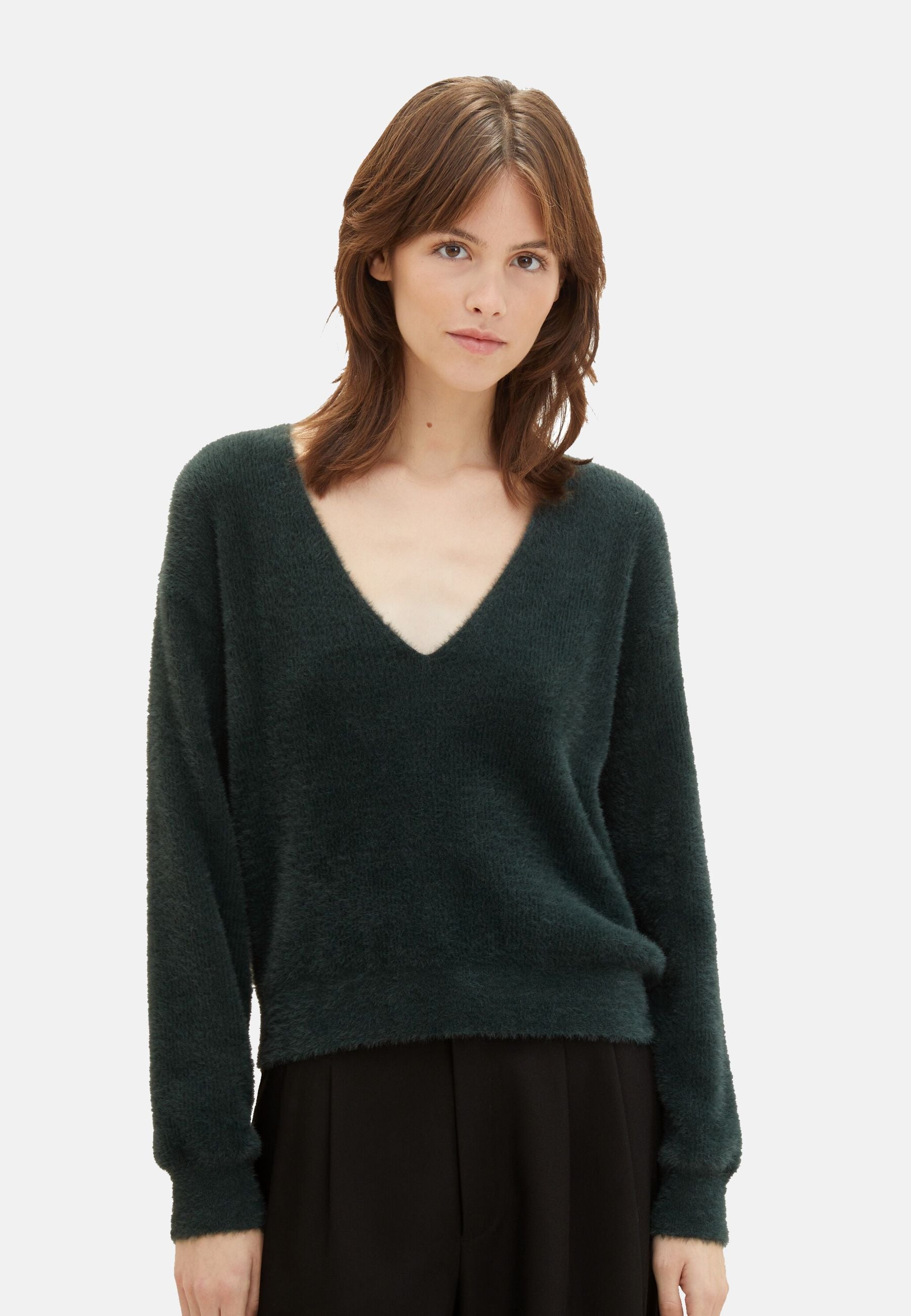 Tom Tailor Strickpullover V-Neck