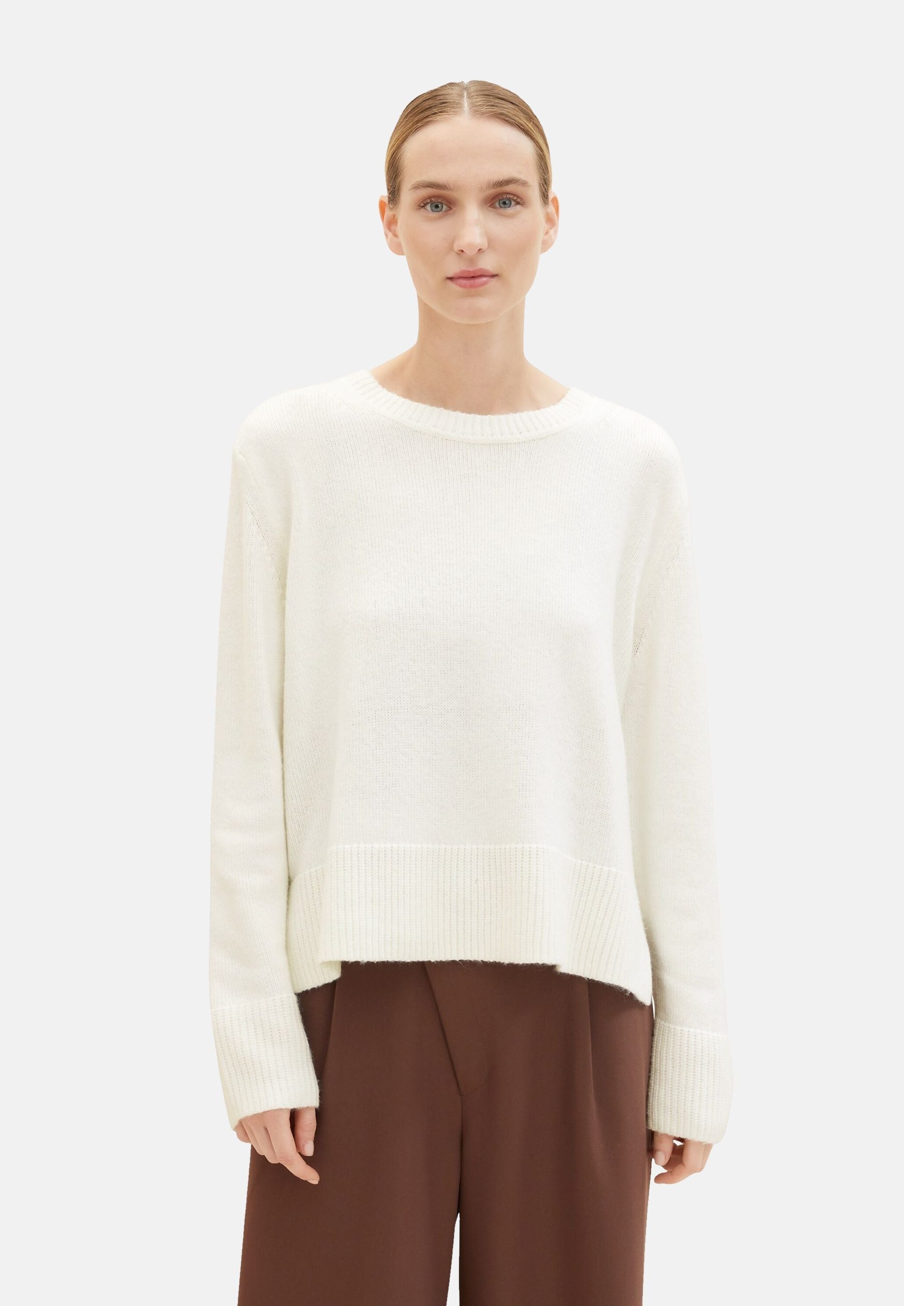 Tom Tailor Strickpullover R-Neck