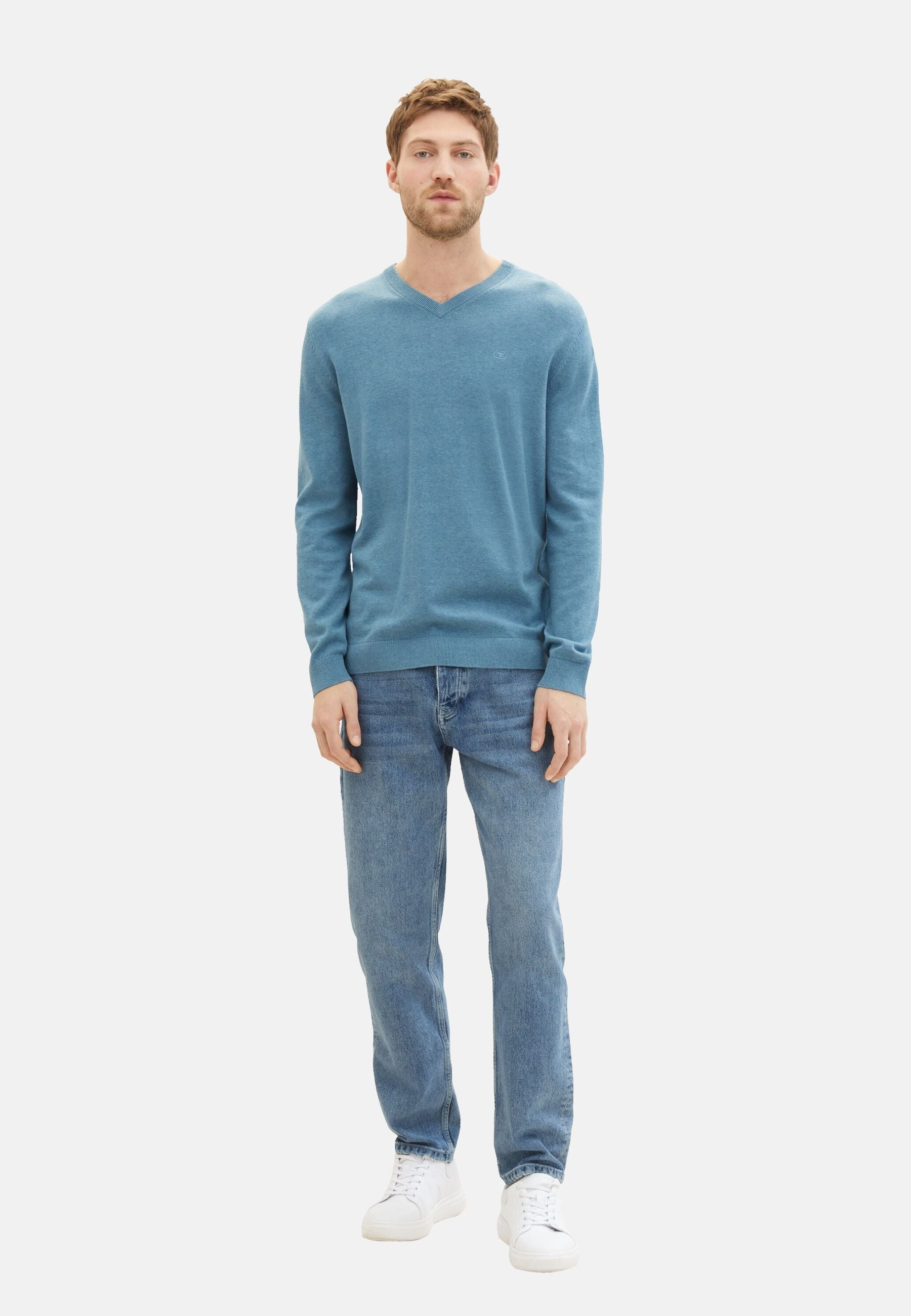 Tom Tailor Strickpullover V-Neck