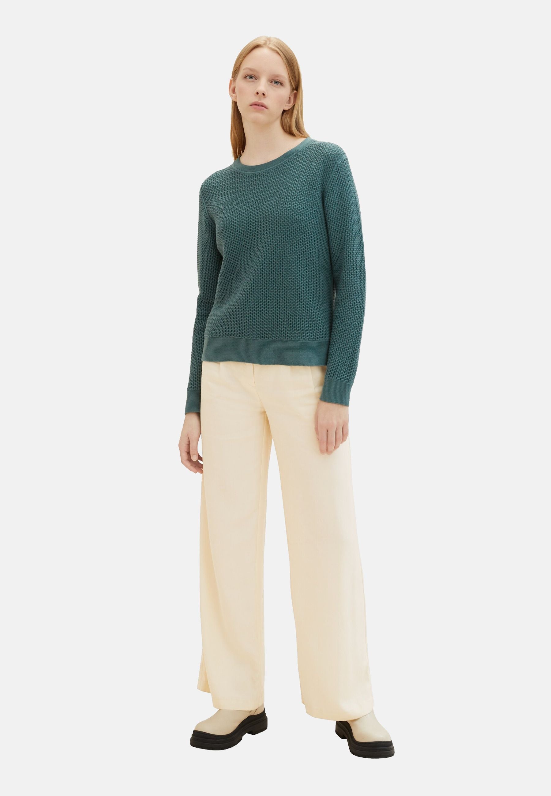 Tom Tailor Strickpullover R-Neck