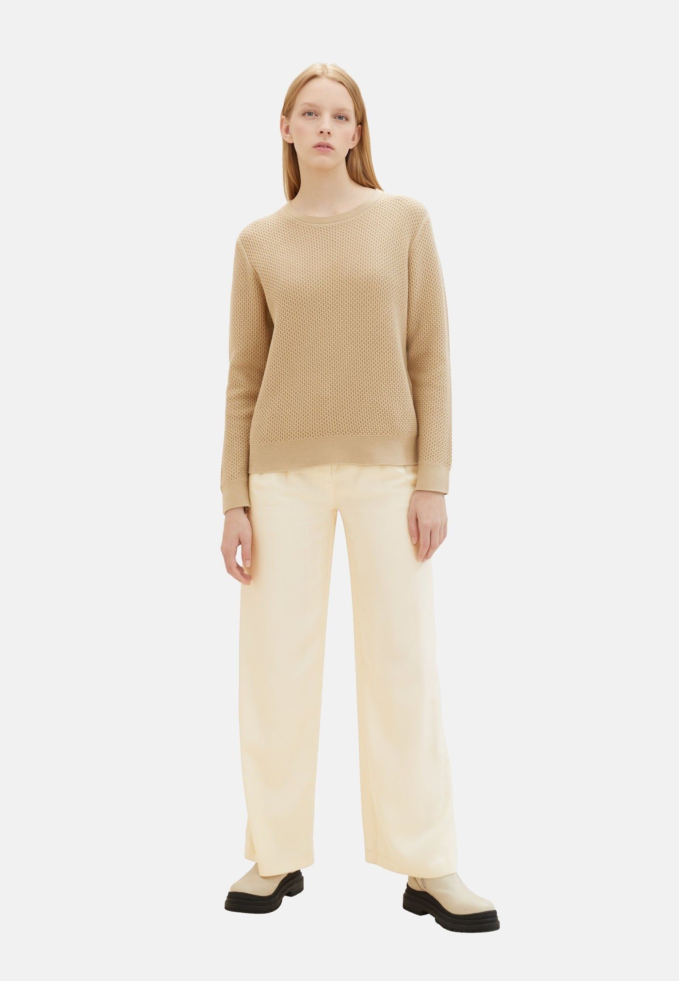 Tom Tailor Strickpullover R-Neck
