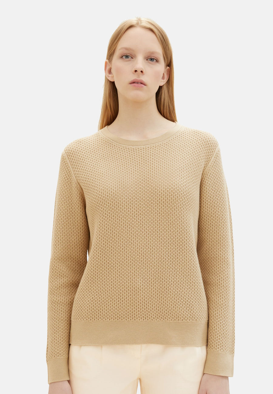 Tom Tailor Strickpullover R-Neck